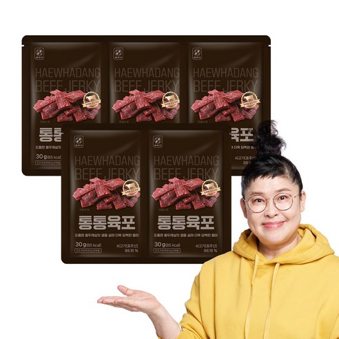 [해화당] 이영자 통통육포, 5개, 30g