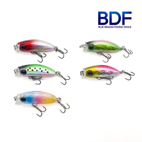 안정적인 밸런스와 높은 비거리를 갖춘 UV쪼꼬미 미노우 루어