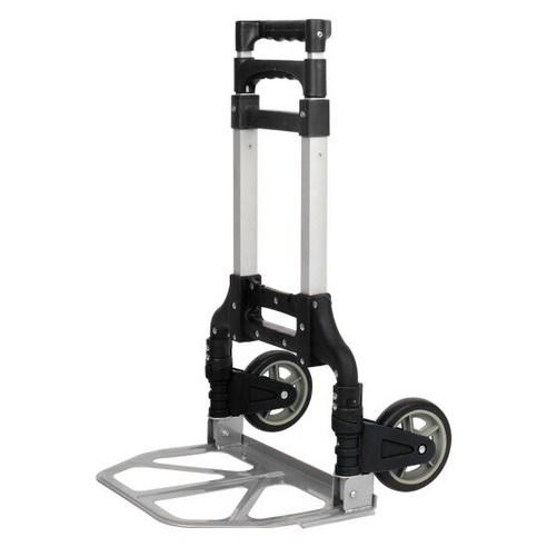 접이식 핸드카트, 90KG (MI-HCW90)/블랙, 1개 도그독퍼스트프리미엄듀얼웨건폴딩카트