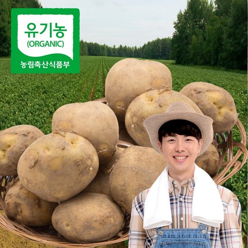 산지직송 강원도감자 유기농 강원도 감자 5kg 분감자 혼합 햇감자 5키로 카스테라감자 포슬포슬감자 한박스 분질감자 쪄먹는 분나는 감자 홍천