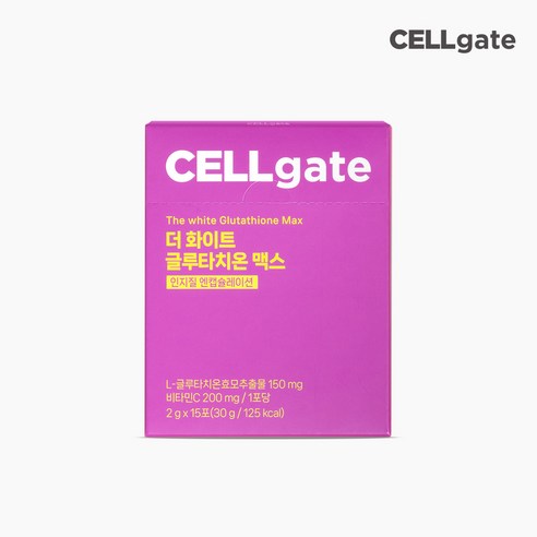 셀게이트 더화이트 글루타치온 맥스 15일분 (15포), 1개, 30g