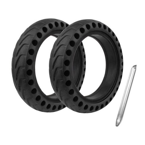 Monland 전기 스쿠터 타이어 세트 교체 바퀴 샤오미 m365 블랙에 대한, 검은 색