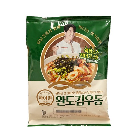 삼립 하이면 완도김우동 205g x 20봉, 20개