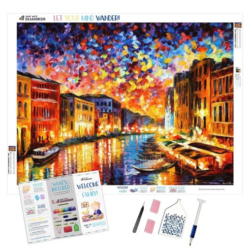 DIY 다이아몬드 페인팅 쥬얼리 크로스 스티치 풍경 시리즈 ZSH-381, 40cmx50cm