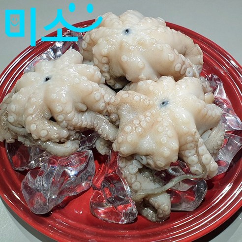 미소 꼬마 문어 손질 진공포장 500g(3-4미), 6개