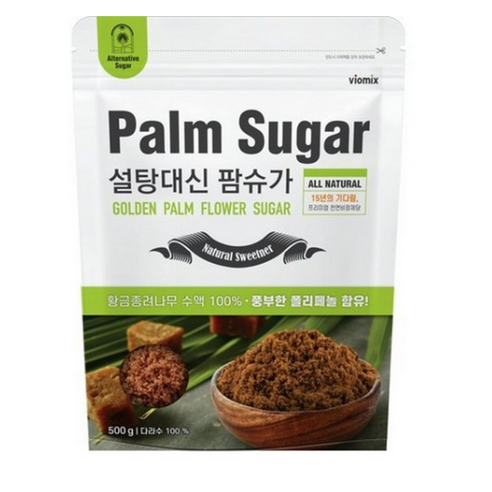 설탕 대신 팜 슈가, 500g, 3개