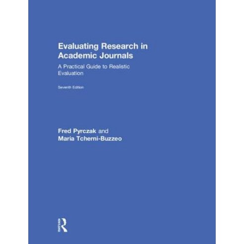 Evaluating Research in Academic Journals: A Practical Guide to ...
