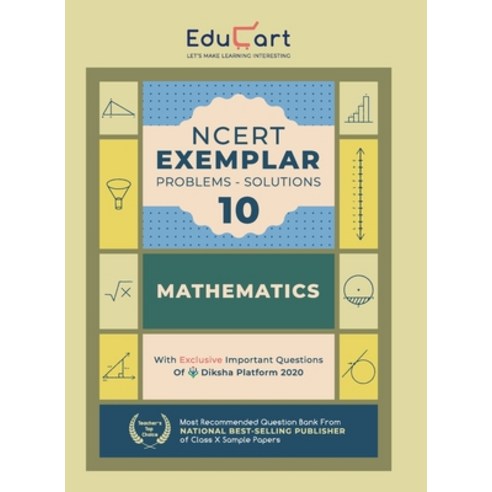 Educart Mathematics NCERT Exemplar (Problems Solutions 2020) For Class 10 Paperback