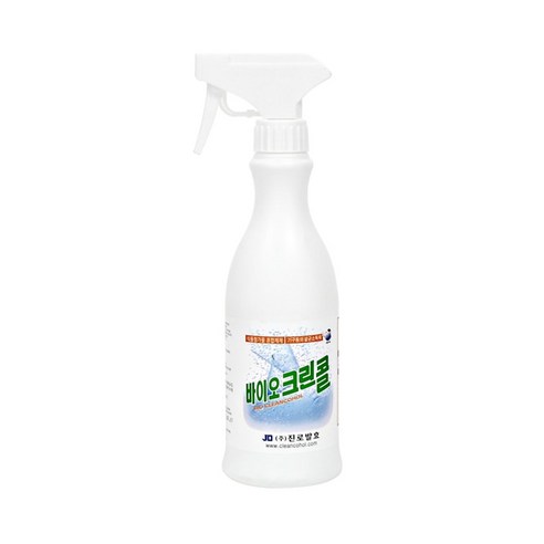 75% 바이오크린콜 (450ml x 1개) 뿌리는 살균 소독제, 450ml, 1개