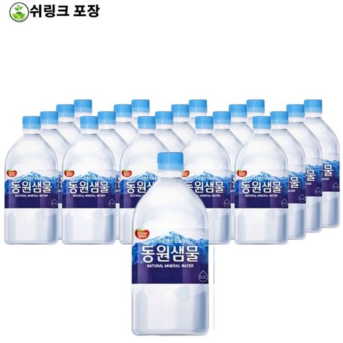 동원샘물 생수 300ml 40병, 40개