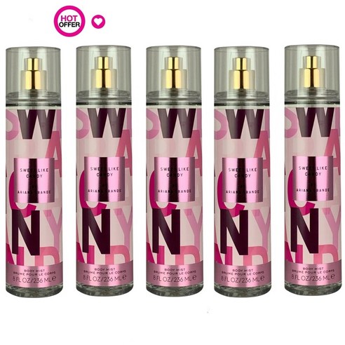 아리아나 그란데 스위트 라이크 캔디 바디 미스트 Ariana Grande Sweet Like Candy Body Mist, 2개, 230ml