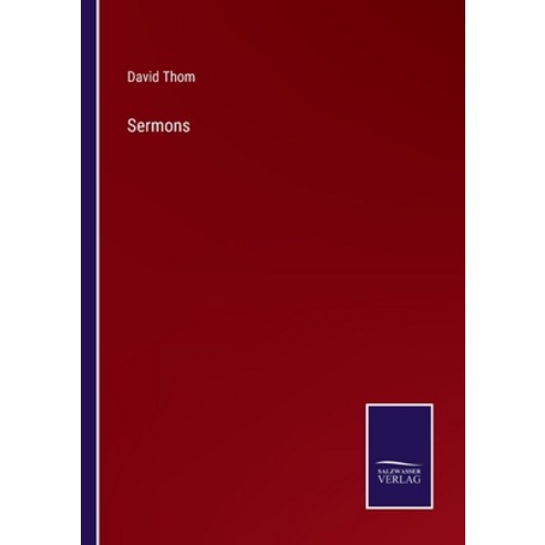 (영문도서) Sermons Paperback, Salzwasser-Verlag, English, 9783375001841