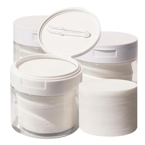 "매일 쓰는 화장솜, 이제 고민 끝! 피부가 좋아하는 선택, 코아코스 원터치 엠보 빅패드" 공패드