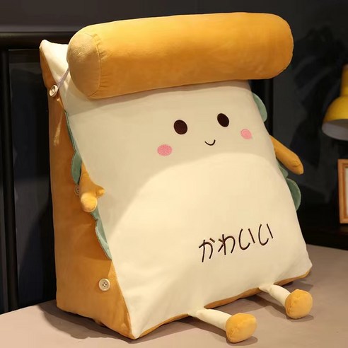 러브레더 카와이한 카툰식빵 쿠션 다양한 표정, 웃는 식빵, 웃는 식빵