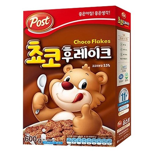 동서 포스트 쵸코후레이크 시리얼, 600g, 1개