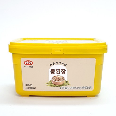 삼화 콩된장, 1kg, 1개
