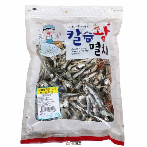 명식품 다시멸치(주바.육수용.국물용멸치) 500g, 1개