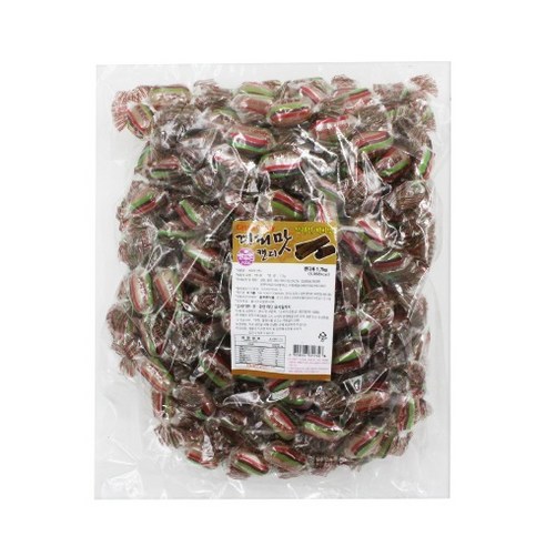 계피맛캔디 1.7kg 대용량 캔디 벌크용 늘푸른 더식품