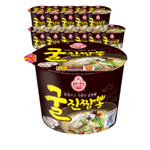 굴진짬뽕 컵라면 110g, 720개