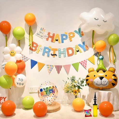 특별한 날을 더욱 특별하게, 조빈니타 홈 생일파티 풍선세트로 완성하는 꿈결 같은 하루 생일파티풍선