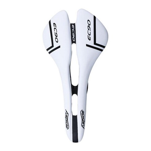 YSSHOP 경량 자전거 안장 280x143mm 레일로드/MTB 자전거 시트, 탄소 섬유, 화이트