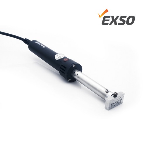 엑소 EXSO 온도조절형 스템핑 불도장 인두기 EFS-150, EFST-3050(글씨없음) 사이즈 30mmX50mmX10T, 1개