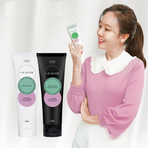 라라루에르 유산균 치약 잇몸 시린이 계면활성제없는 누렁니 명품, 3개, 유산균 화이트 치약