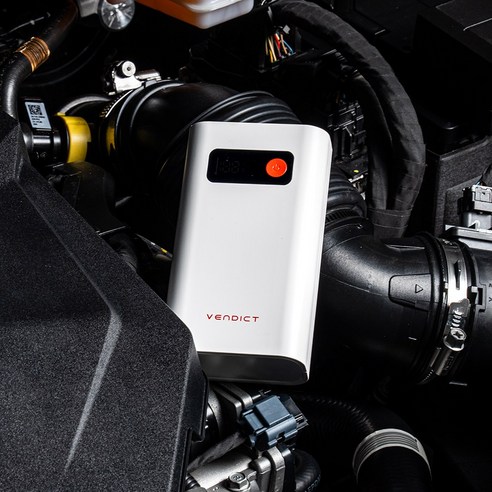 벤딕트 차량용 점프 스타터 보조배터리, 1개, 14800mAh