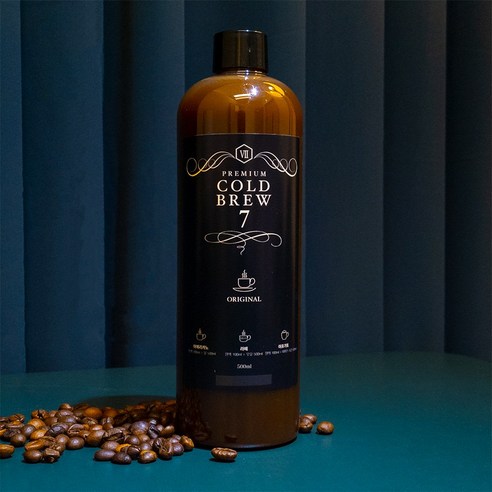 Coldbrew7 초음파로 추출한 콜드브루 원액 600ml, 1개입, 1개