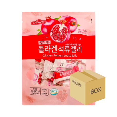 일광 콜라겐 석류젤리 250g 1BOX (10개입), 1개 Best Top5