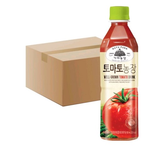 가야농장 토마토농장 500ml 20페트, 20개