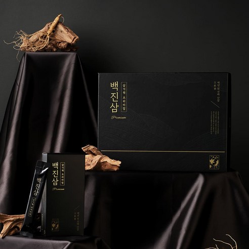 [고농축 산삼진액] 백진삼 삼기력 프리미엄 / 7일 이내 효과 없을시 100% 환불, 600ml, 1박스(30포), 1개
