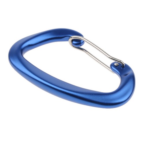 YSSHOP 1Pcs 알루미늄 Carabiner 클립 스냅 후크 봄로드 Carabina 카빈, 블루, {"수건소재":"알루미늄 합금"}
