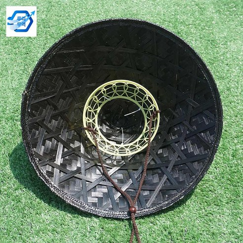 베트남 전통 농부 모자 – 양면 블랙, 지름 42센티, 어른용 논라 베트남 전통 농부 모자 – 양면 블랙, 지름 42센티, 어른용 논라