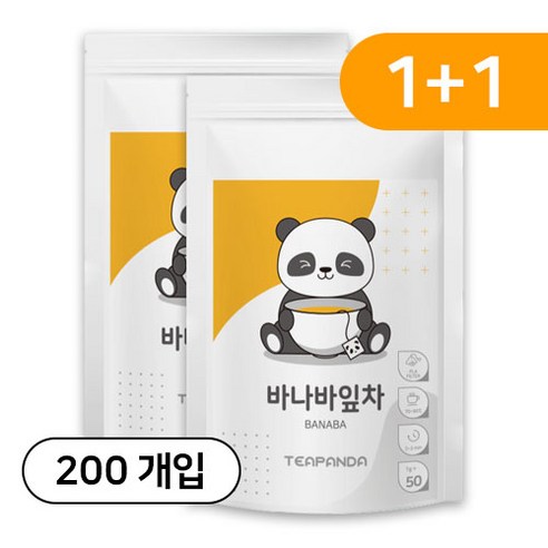 티판다 바나바잎차 친환경 삼각티백, 10개, 100개입, 1g