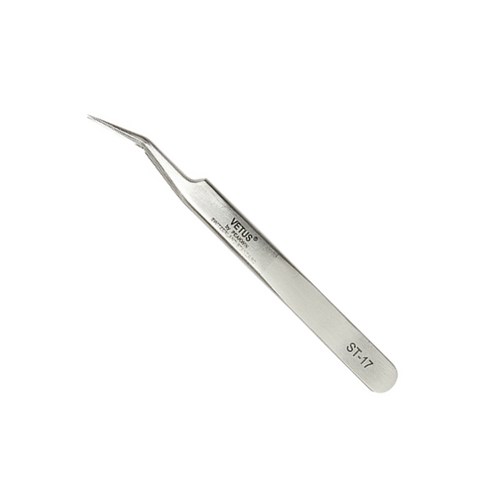 비투스 정품핀셋 ST 시리즈 속눈썹 연장 시술용 정밀 족집게 다용도 tweezers, ST-17, 1개