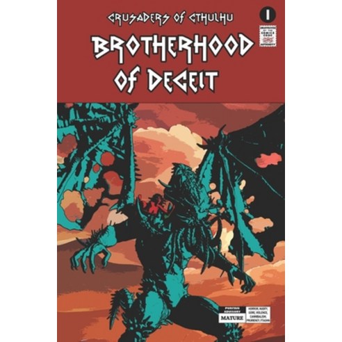 (영문도서) Crusaders of Cthulhu: Brotherhood of Deceit: Volume 1 Paperback, Independently Published, English, 9798854593090