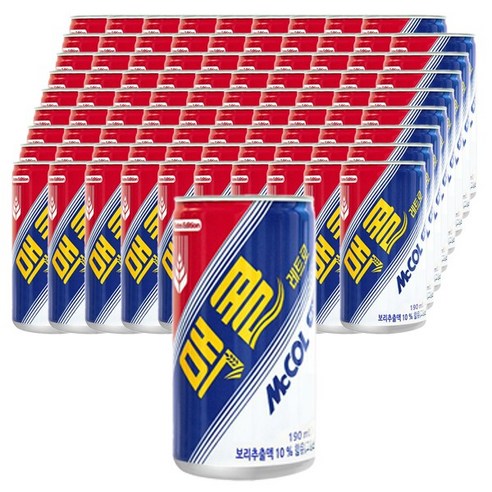 맥콜, 190ml, 90캔