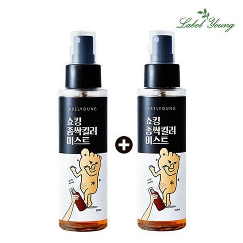 라벨영 쇼킹좀싹킬러미스트100ml 2개, 1개입