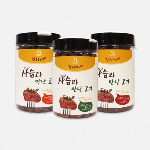 헬로도기 사슴과 만나 고기 강아지 영양 간식 육포 스틱, 2개, 304g, 닭고기맛