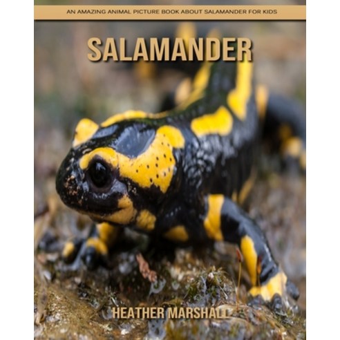 Salamander: An Amazing Animal Picture Book about Salamander for Kids Paperback, Independently Published, English, 9798738437717