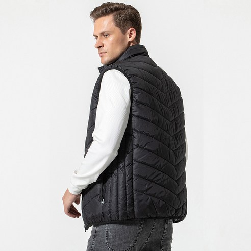 벨리백 앞뒤 이중온도제어 열선 내장형 발열조끼