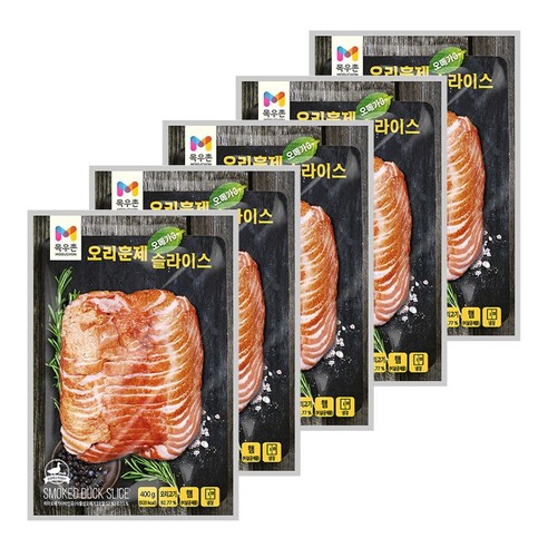 목우촌 오리훈제 슬라이스 400g 5개, 10개, 400g
