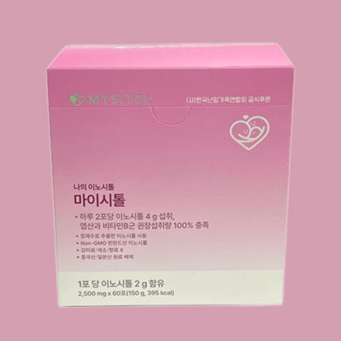 나의 이노시톨 마이시톨 2500mg x 60포, 1박스, 1개