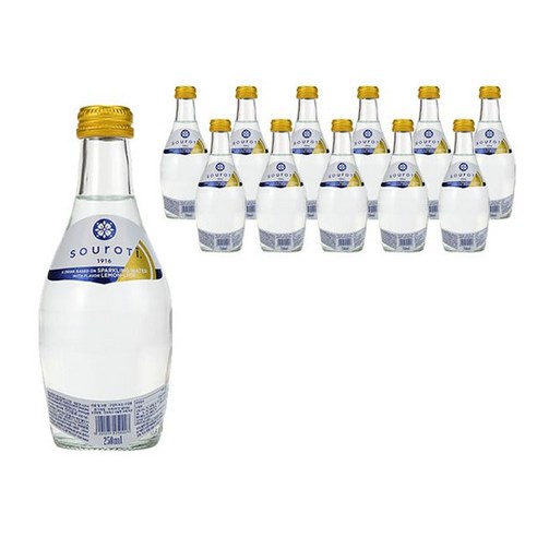 샤로티 스파클링 워터 레몬향앤드라임향, 250ml, 12개 탄산수