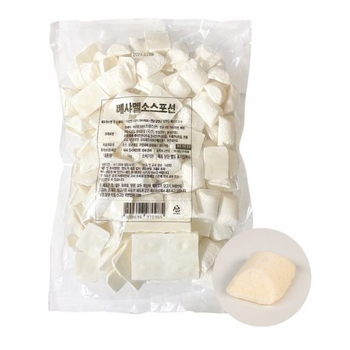 베샤멜소스 [아이스박스 포함] 선인 냉동 베샤멜 소스 포션 1kg 관련상품 및 가격비교