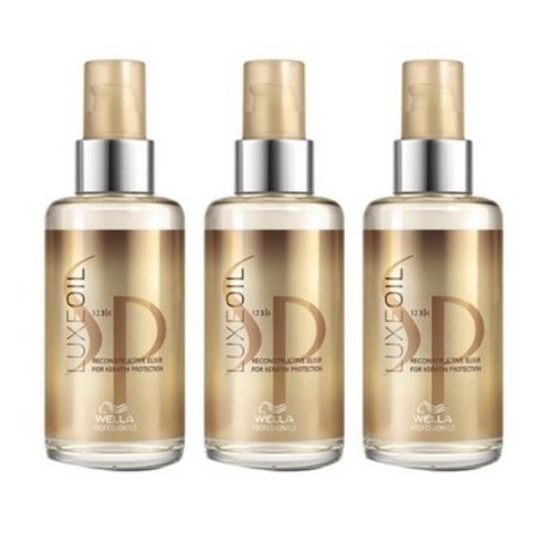 웰라 SP 럭스오일 헤어에센스 100ml, 100ml, 3개 - 헤어오일 | 쿠팡