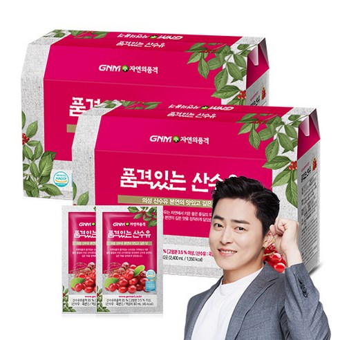GNM자연의품격 품격있는 산수유 건강즙, 80ml, 30개