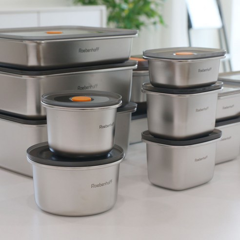 건강과 편리함을 더하는 스마트한 주방, 레벤호프 전자레인지 진공 스텐 밀폐용기