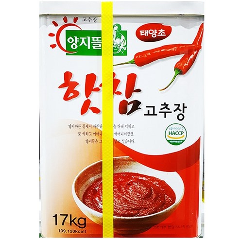 양지뜰 핫참 고추장 17kg, 1개